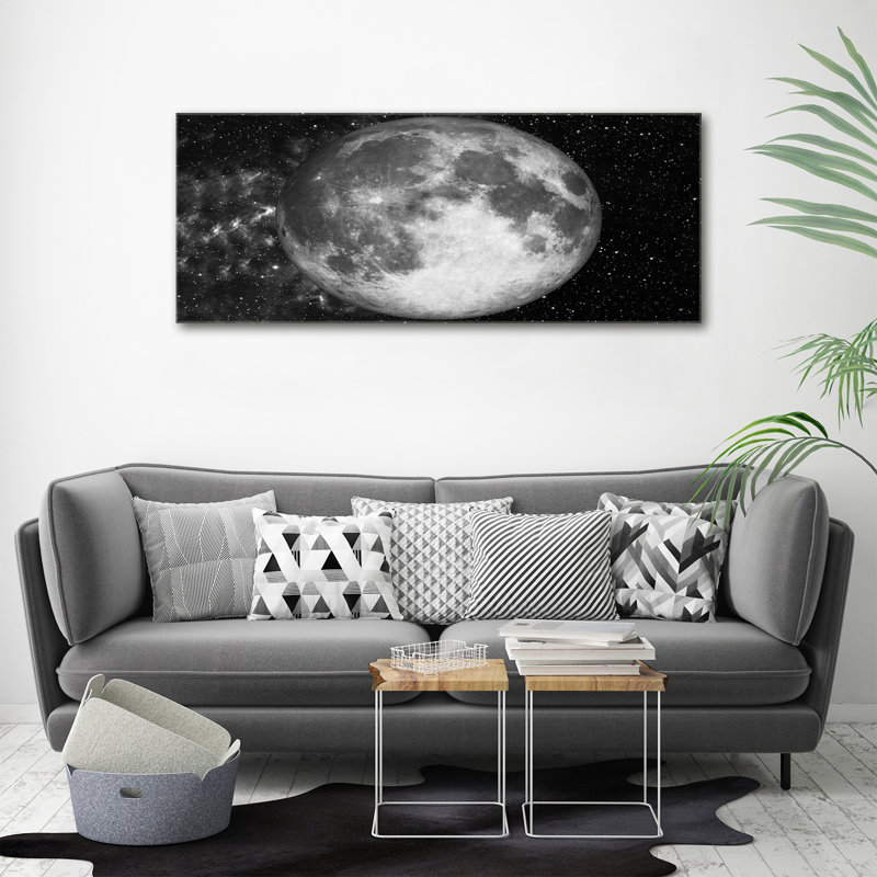Moon - No Frame Print on Canvas