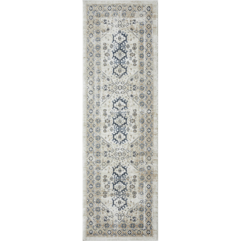 Aldolivio Oriental Indoor Rug, Runner 2' x 6'7"