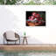 Nature morte avec roses et baies sur toile par Tatyana Skorokhod-1935770676