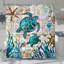 Rideau de douche Nautical Sea Turtle 