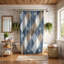 Rideau de douche Blue Ochre - Premium-195577458