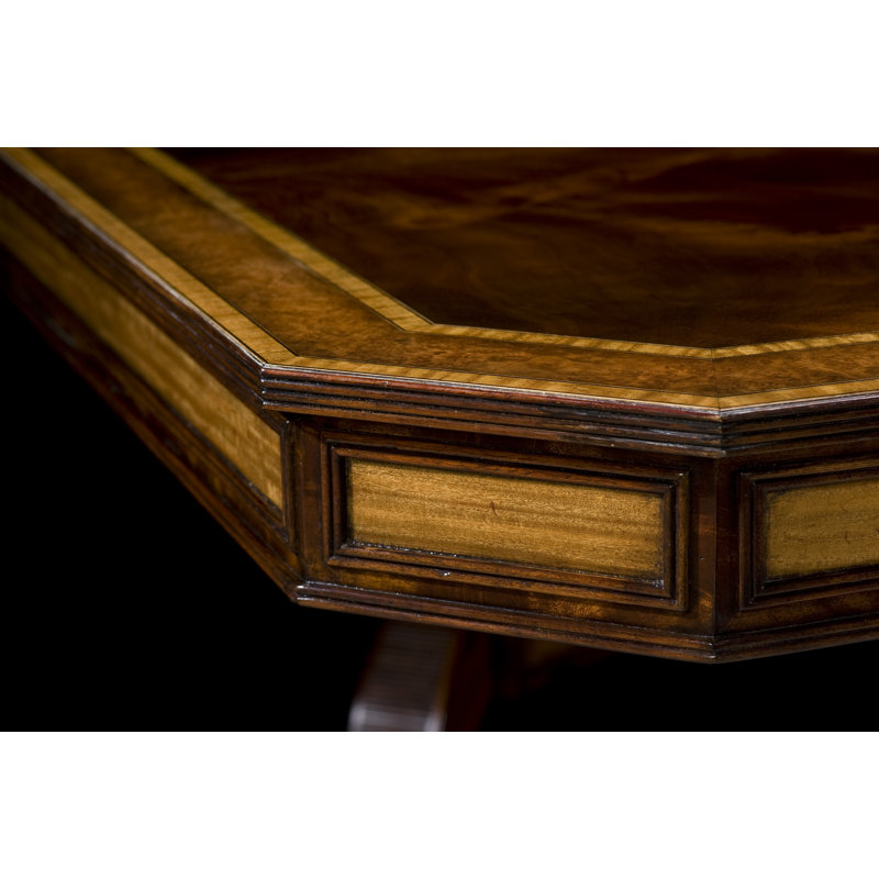 English Cabinet Maker Mahogany Wood Dining Table