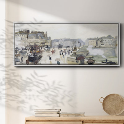 «The Pont Neuf», 1872 - Reproduction sur toile flottante