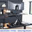 Adjustable Height Steel Standing Desk Converter-92395504