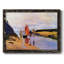 Port de Trouville par Monet - Toile tendue avec châssis rustique-1090808936-1090808938