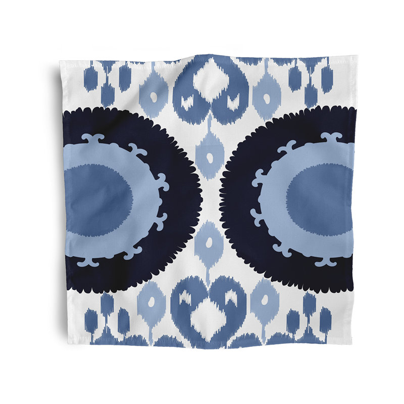 Charlot Boho  Napkins, Blue