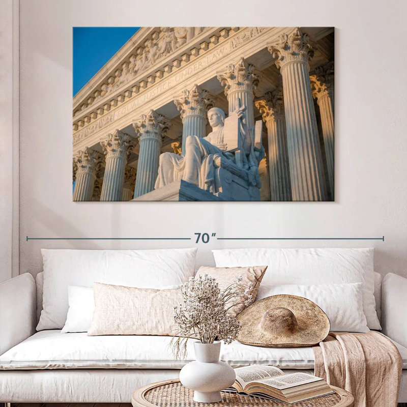 Authority Of Law Statue, 34" H x 51" W
