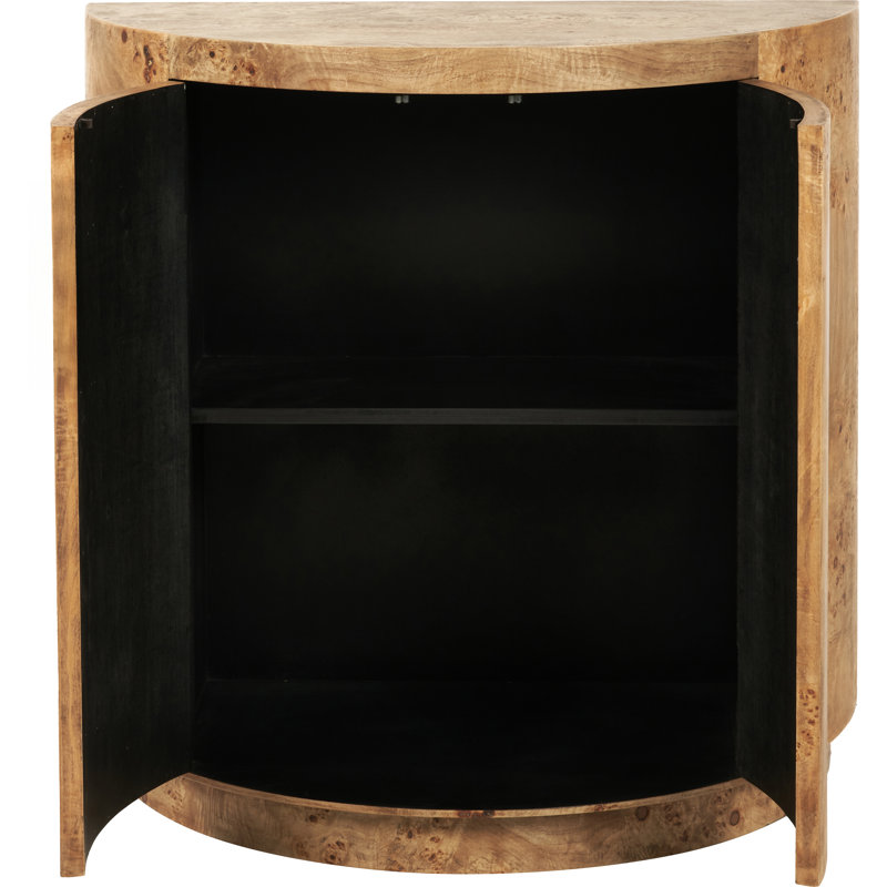 Tamberly 2 -Door Abstract Accent Cabinet