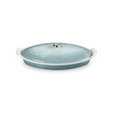 Le Creuset Stoneware Heritage Fish Baker, 1.7 Qt. - Cerise