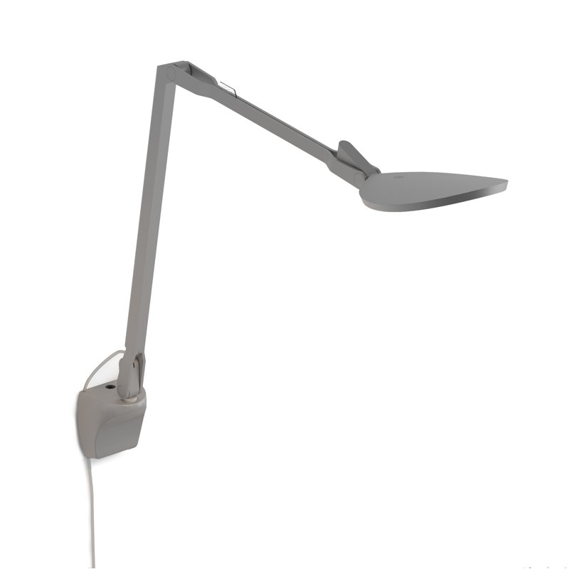 Splitty Aluminum, Plastic Desk Lamp, Silver