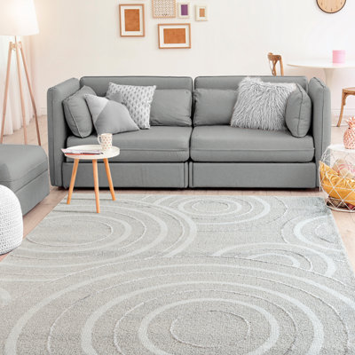 Hilley Synthetic Geometric Indoor Rug
