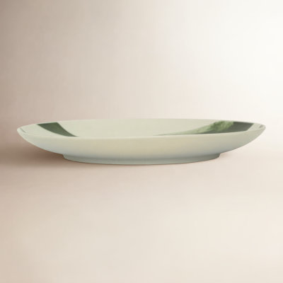 Bowl Aalto White And Green