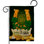 Polyester de 2 côtés en polyester 19 po, de la chance de la saint-valentin de st patrick drapeau de jardin