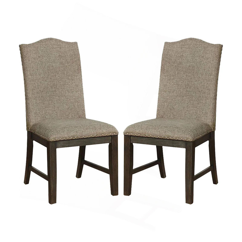 Structure gris espresso de style transitionnel 2pc