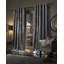Sergey Velvet Semi Sheer Curtain Pair-1886978858-1883657721