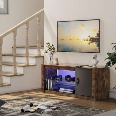 Meuble télé pour téléviseur de 55 po ou moins Aldegonde