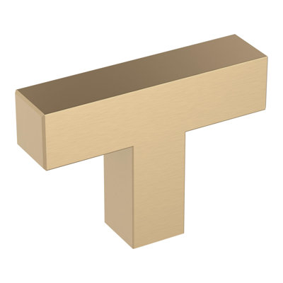 Intersect 1-15/16 inch (49mm) Length Cabinet Knob - 10 Pack
