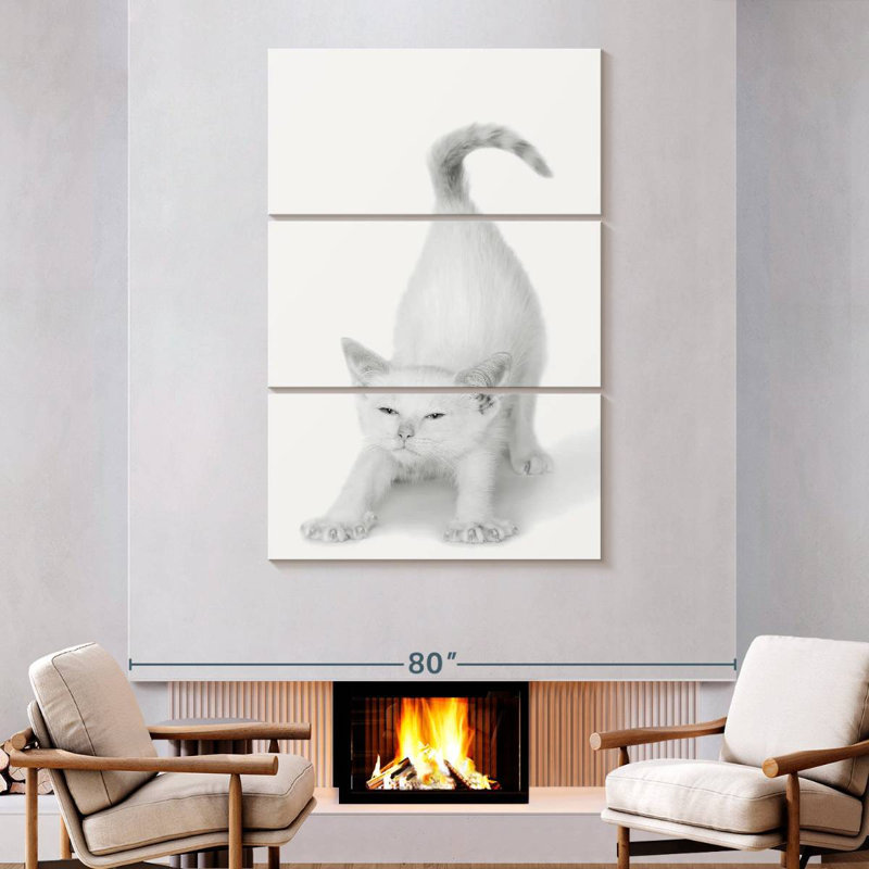 Bonjour Kitty, 74" H x 48" W