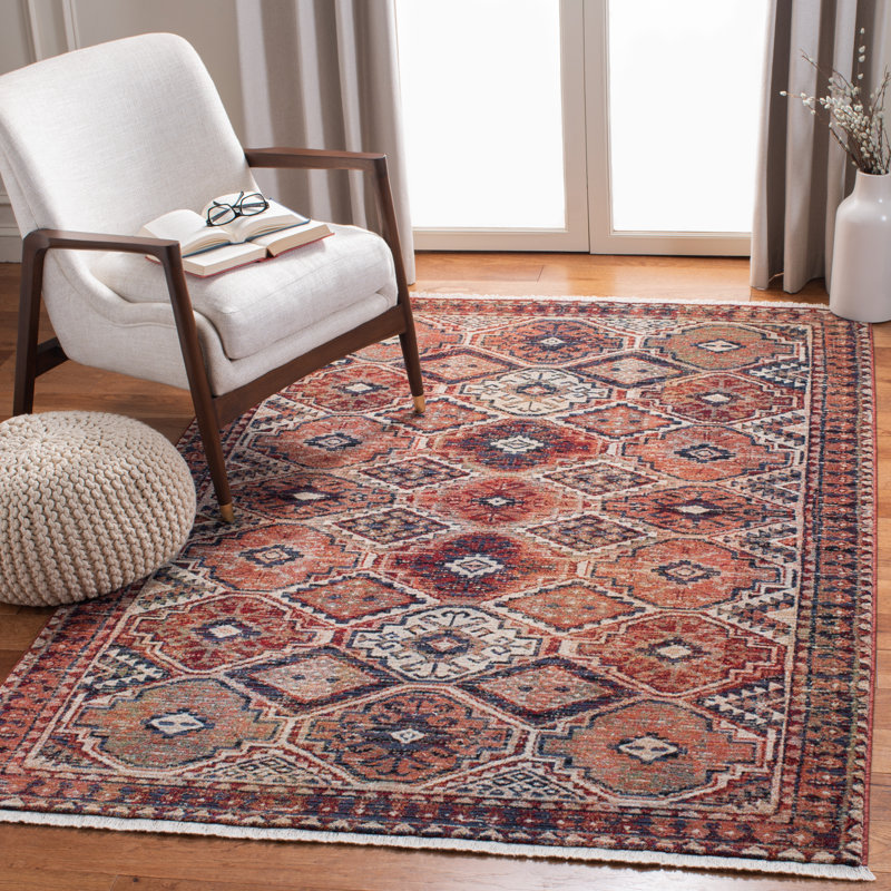 Kiester 300 Performance Geometric Rug, Rectangle 5'3" x 7'7"