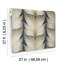 Lotus Light Stripe Geometric Wallpaper Roll-1425209159