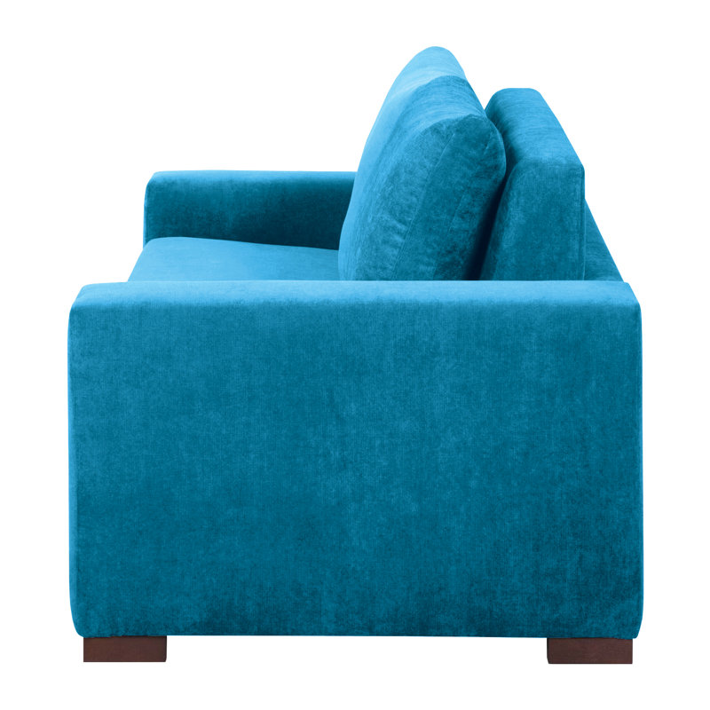 Conneautville Sofa Bed, Blue, Dark Brown