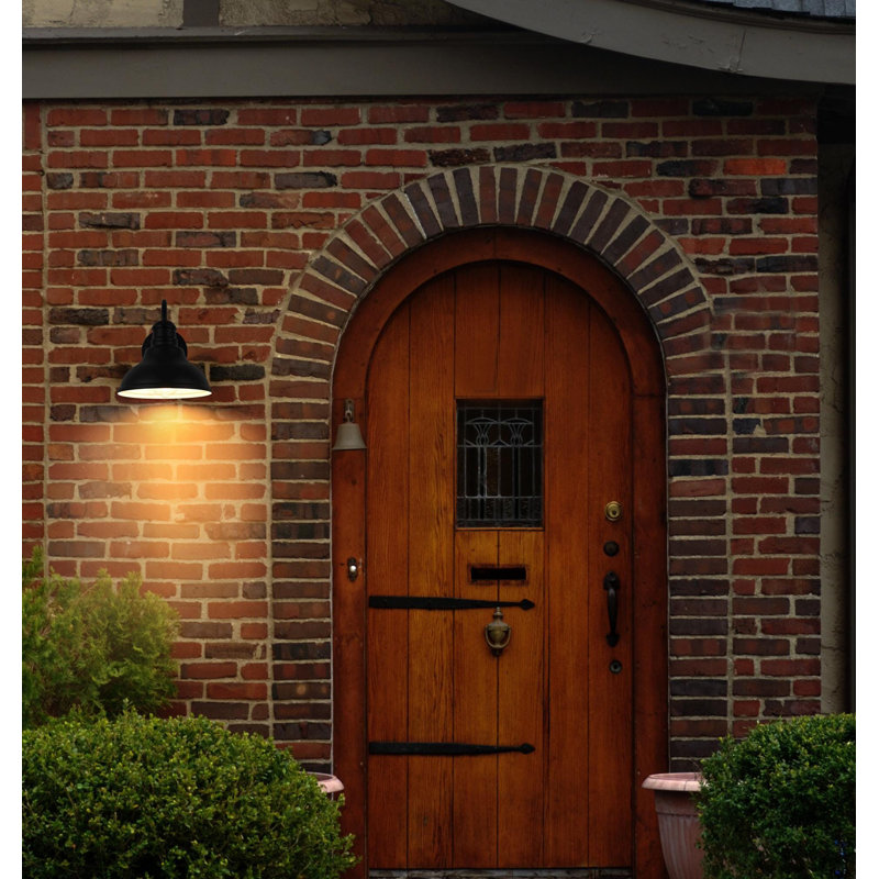 Callen Outdoor Wall sconce in Black