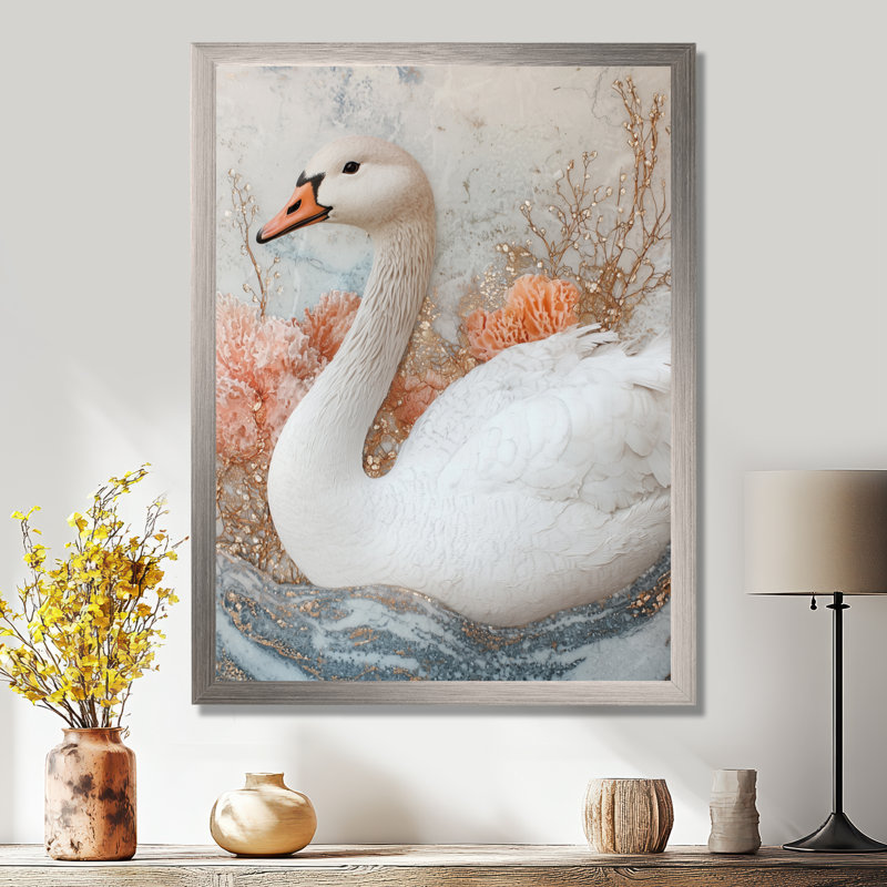 Avenida - Animals Canvas Art Print, 32" H x 16" W, Single Picture Framed Print, Silver