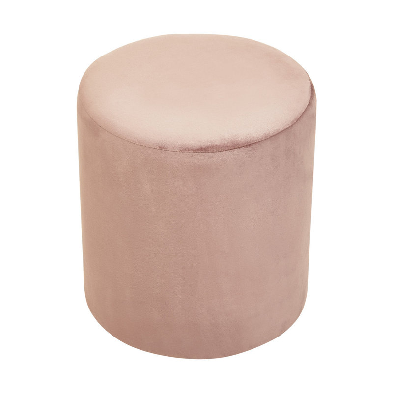 Manufactured Wood Accent Stool, Pink