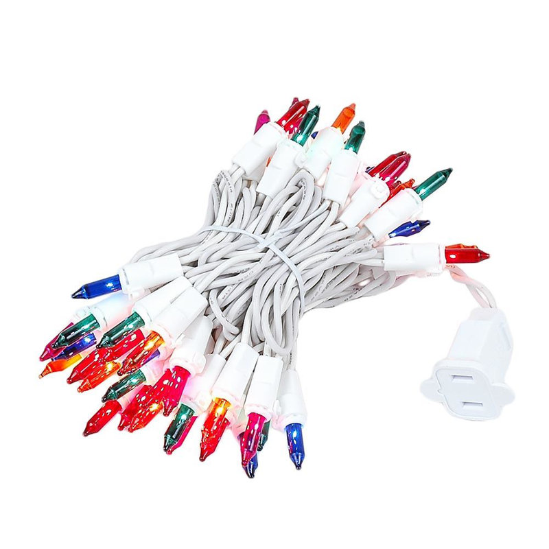 Mini-chaîne pour l’extérieur 11'50 ampoules Pirtle, Rouge / Vert / Noir, blanc