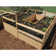 8 ft. w x 8 ft. D Cedar Garden in a Box with Deer Fence