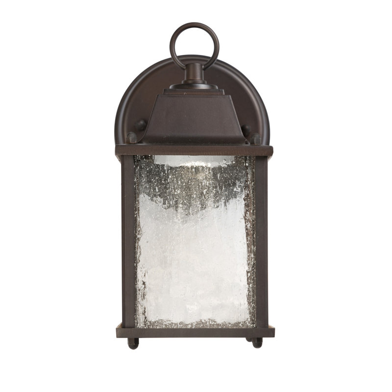 Alfonso Aluminum LED Wall Light, Antique Bronze