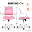 Chaise de bureau ergonomique en filet Nedrah-127449466-106361660