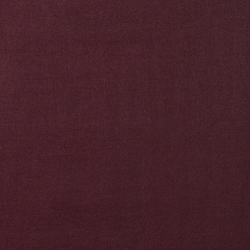 Schumacher x Patterson Flynn Patent Linen Fabric, Plum