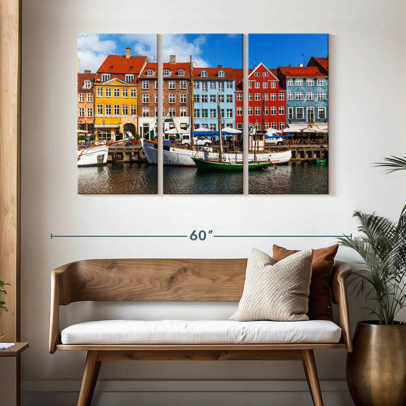 Quai Sebbie Nyhavn, H 32 po x l 50 po