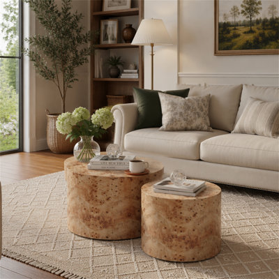 Nesting Coffee Table Set of 2