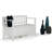 Wooden Storage Bench With Backrest-871070518