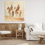 «Western Watercolor Cowboys Left Canvas» par Petal Prints Design
