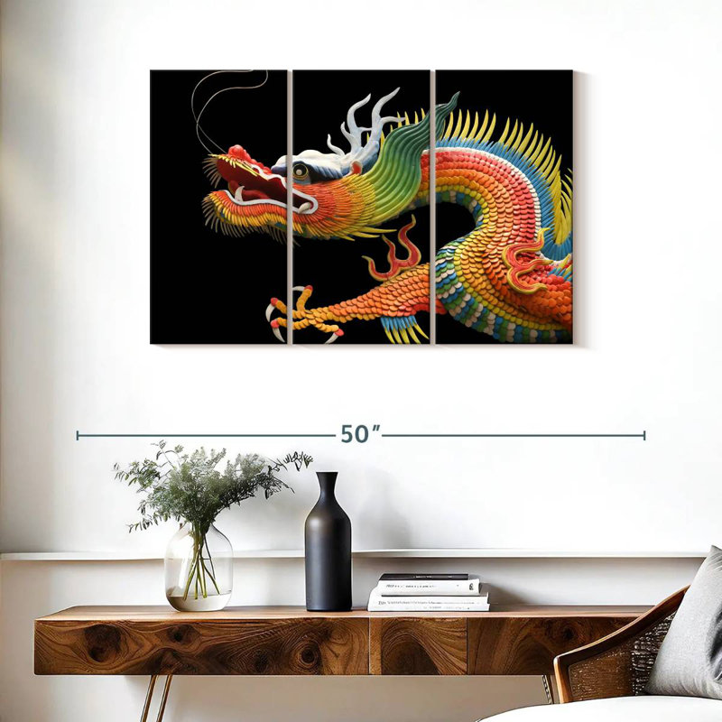 Dragon traditionnel Brampt, H 24 po x l 38 po