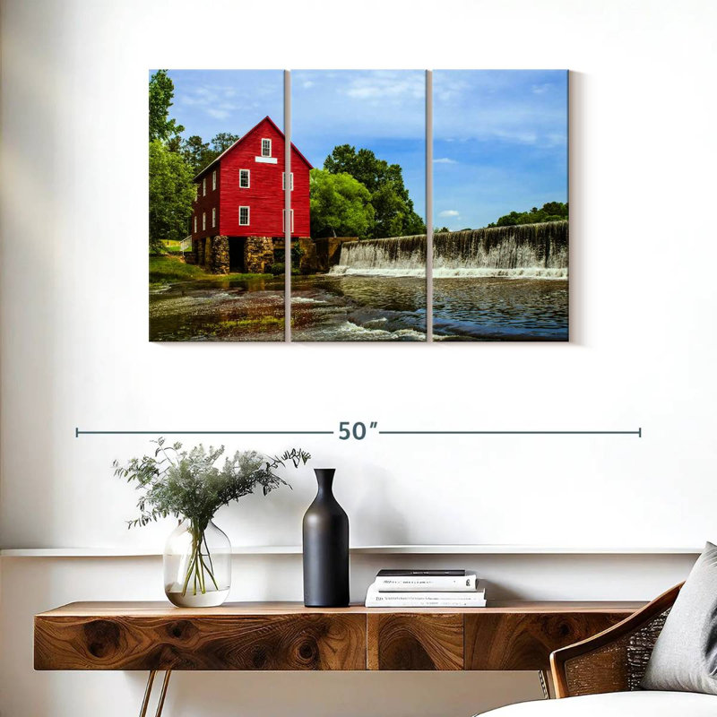 Lilie Starr's Mill, 24" H x 38" W