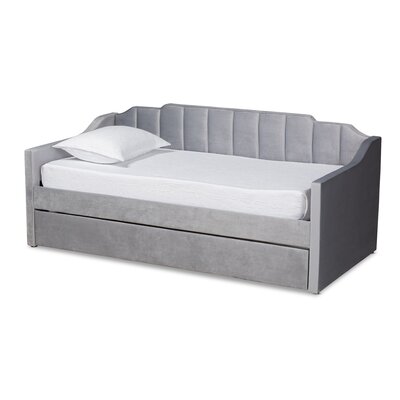 Willa Arlo Interiors Ailish Upholstered Daybed with Trundle & Reviews ...