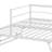 Metal Daybed With LED And Trundle