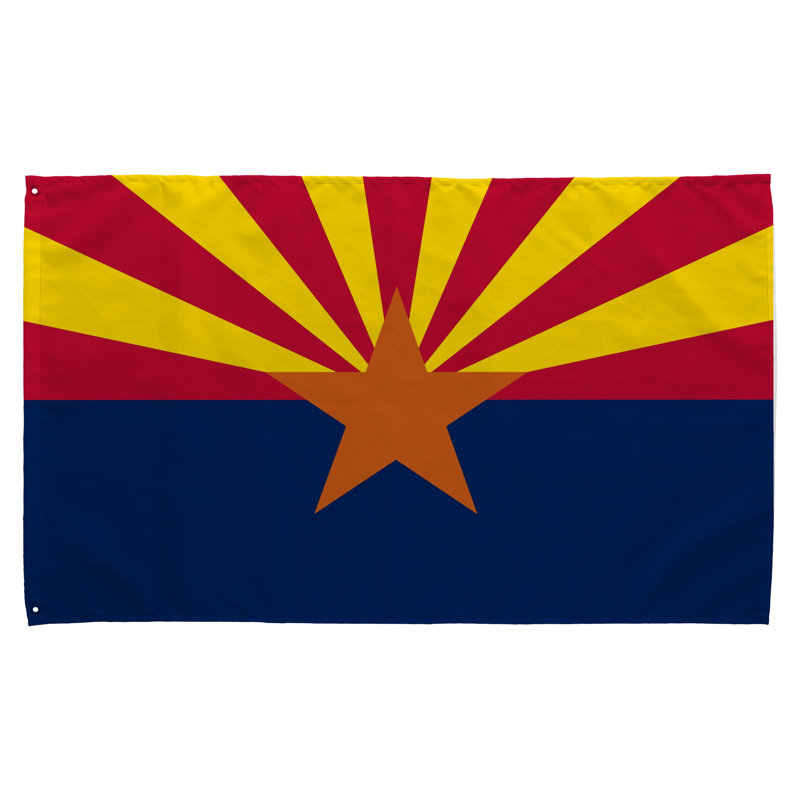 Drapeau de l'État de l'Arizona - Drapeau