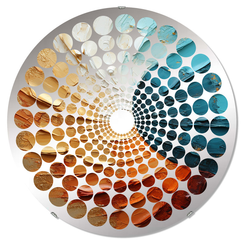 Annisten Circle Mirror, 31.4" x 31.4"