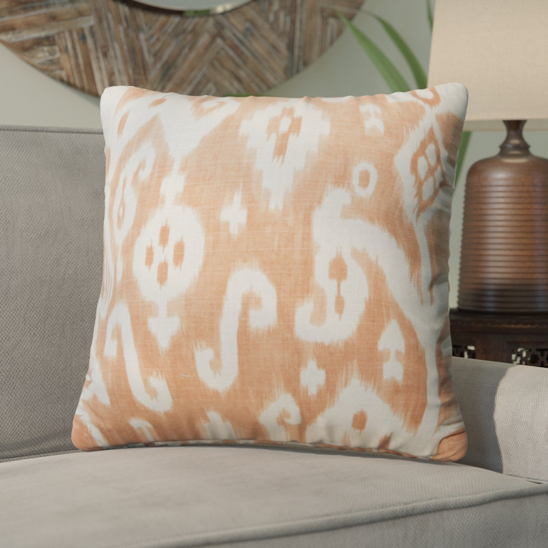 Coussin décoratif Petrina, Orange