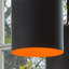1 - Light Black Drum Pendant-27309715