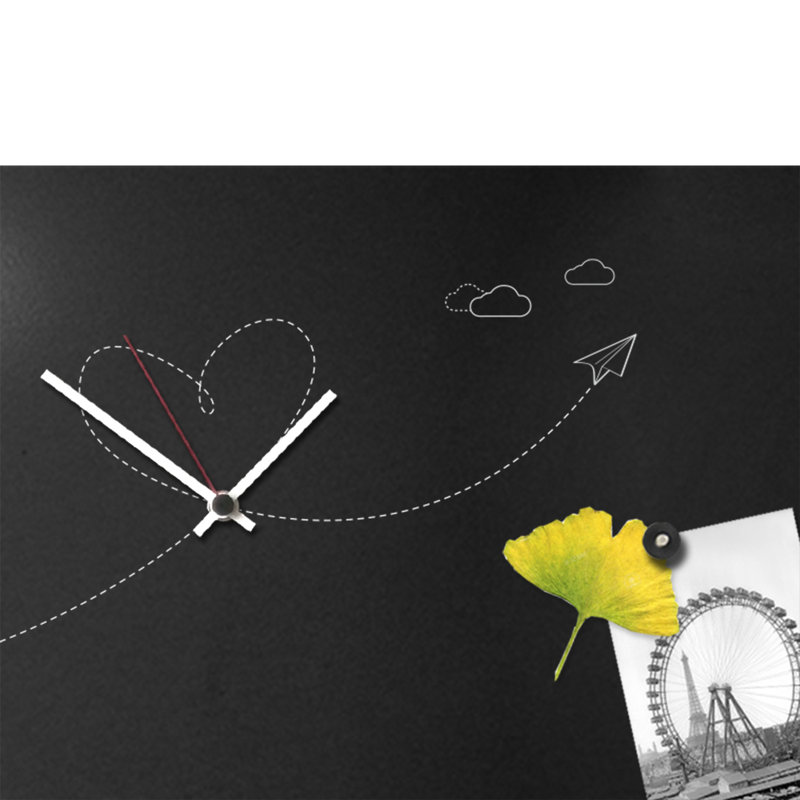 Magnetic Metal Combo Board, Black