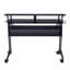 Music Recording Studio Desk with Metal Base-594650111