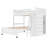 Eyoas Twin over Full 6 Drawer L-Shaped Bunk Beds Bed with Shelves by Harriet Bee-40503984
