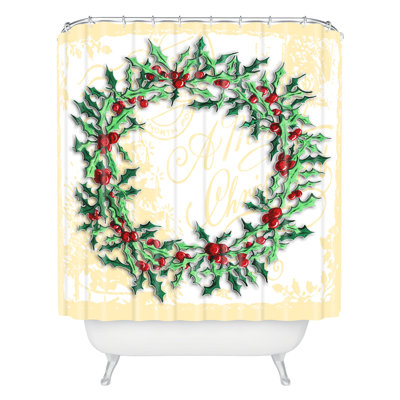 Rideau de douche simple couronne holly Henriksen