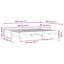 Romig Solid Wood Daybed-190381849
